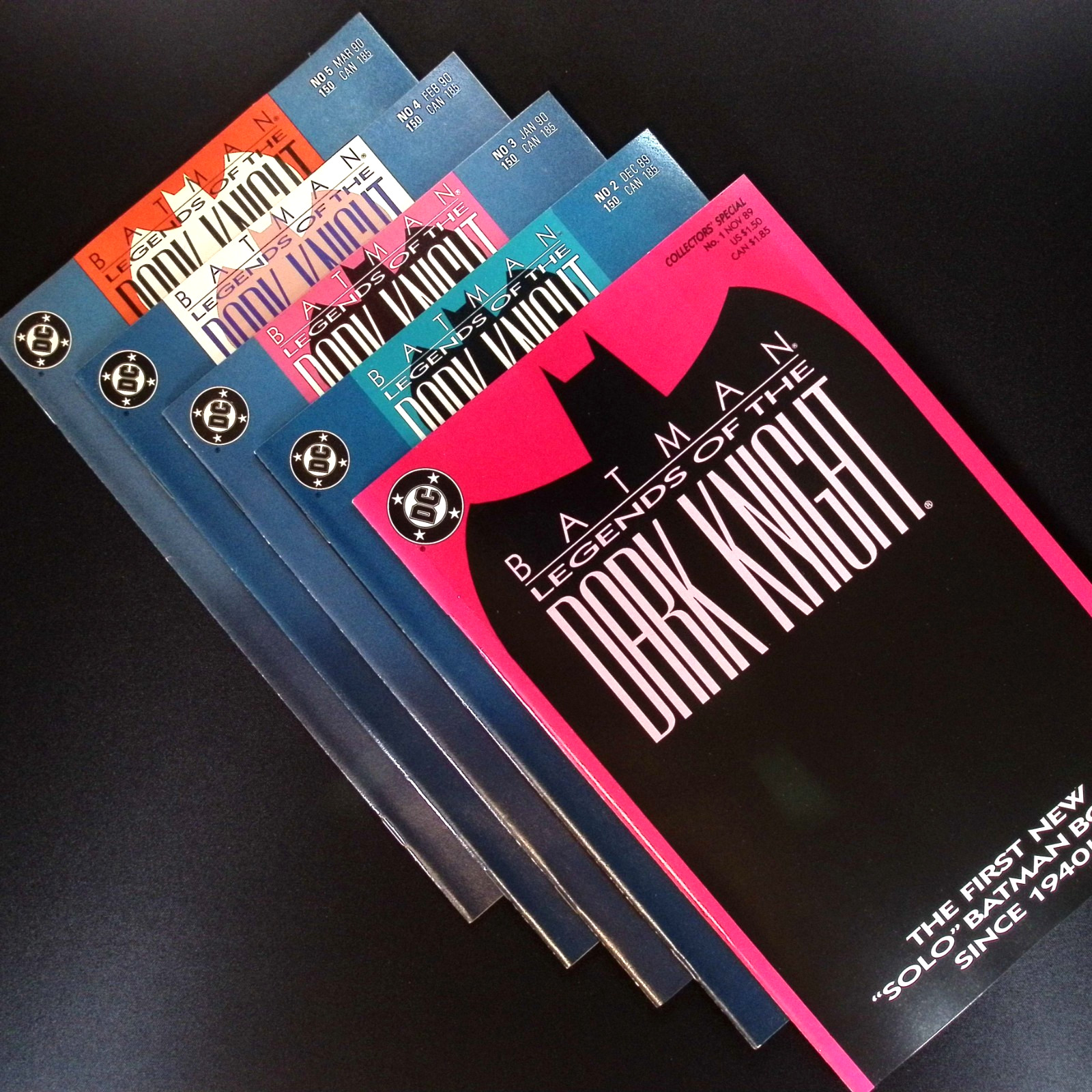 Batman: Legends of the Dark Knight #1-5 | DC 1989 | Complete Shaman Story Arc