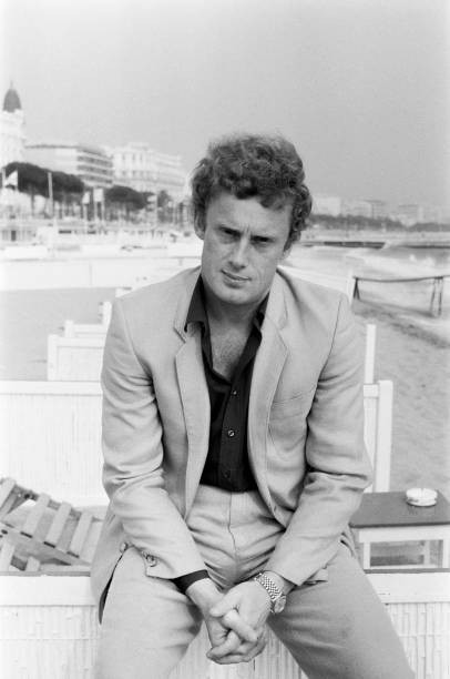Polish actor Daniel Olbrychski at the Cannes Film Festival on May - Old Photo
