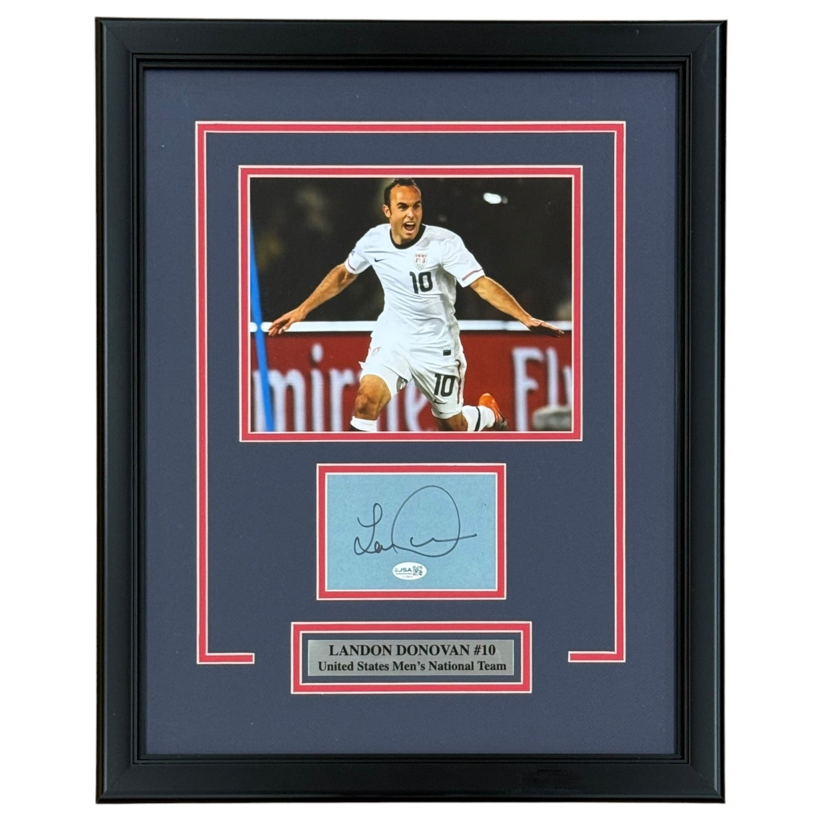 Landon Donovan Autographed United States Men's National Team Signature Series Fr