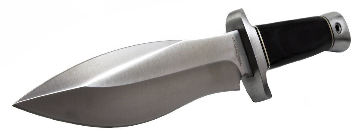 New Gil Hibben Alaskan Fixed Blade Boot/Belt Knife w/Leather Sheath GH5055