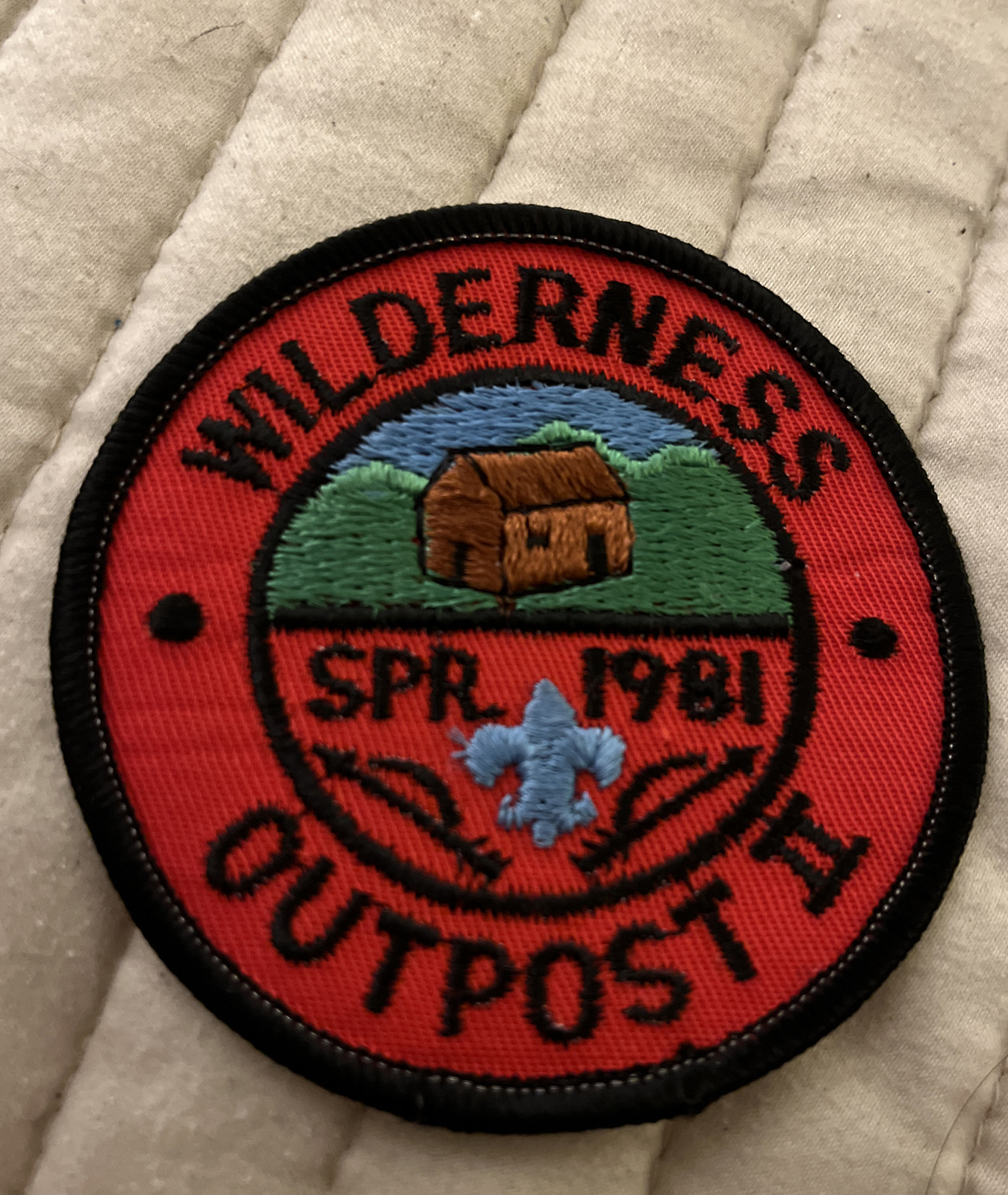 Wilderness Outpost II , spring 1981 , patch, BSA