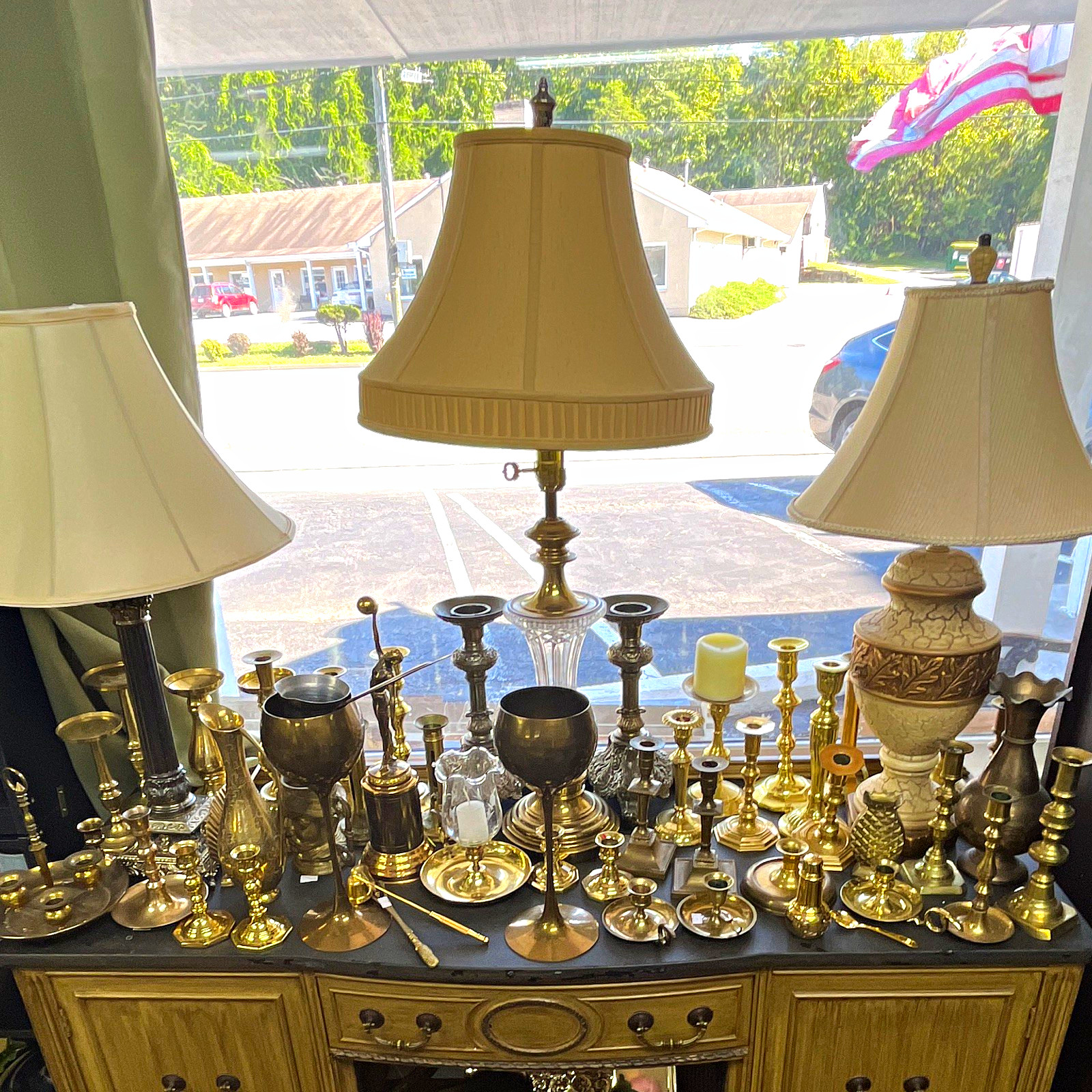Mixed Lot Metal Candle Holders & Candelabras. Ask about Wich ones you want