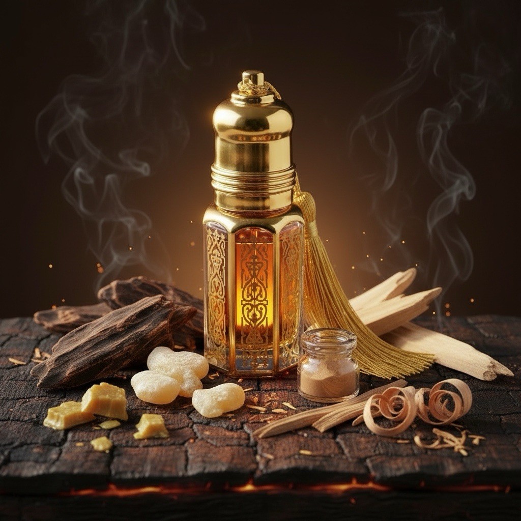 Leather Oud | Arabian Perfume Oil Attar Pure Uncut Intense Luxury Fragrance 3ml