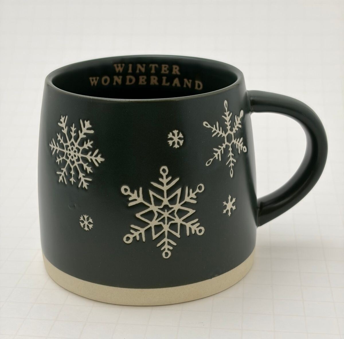 Place & Time Winter Wonderland Snowflake Ceramic Coffee Mug