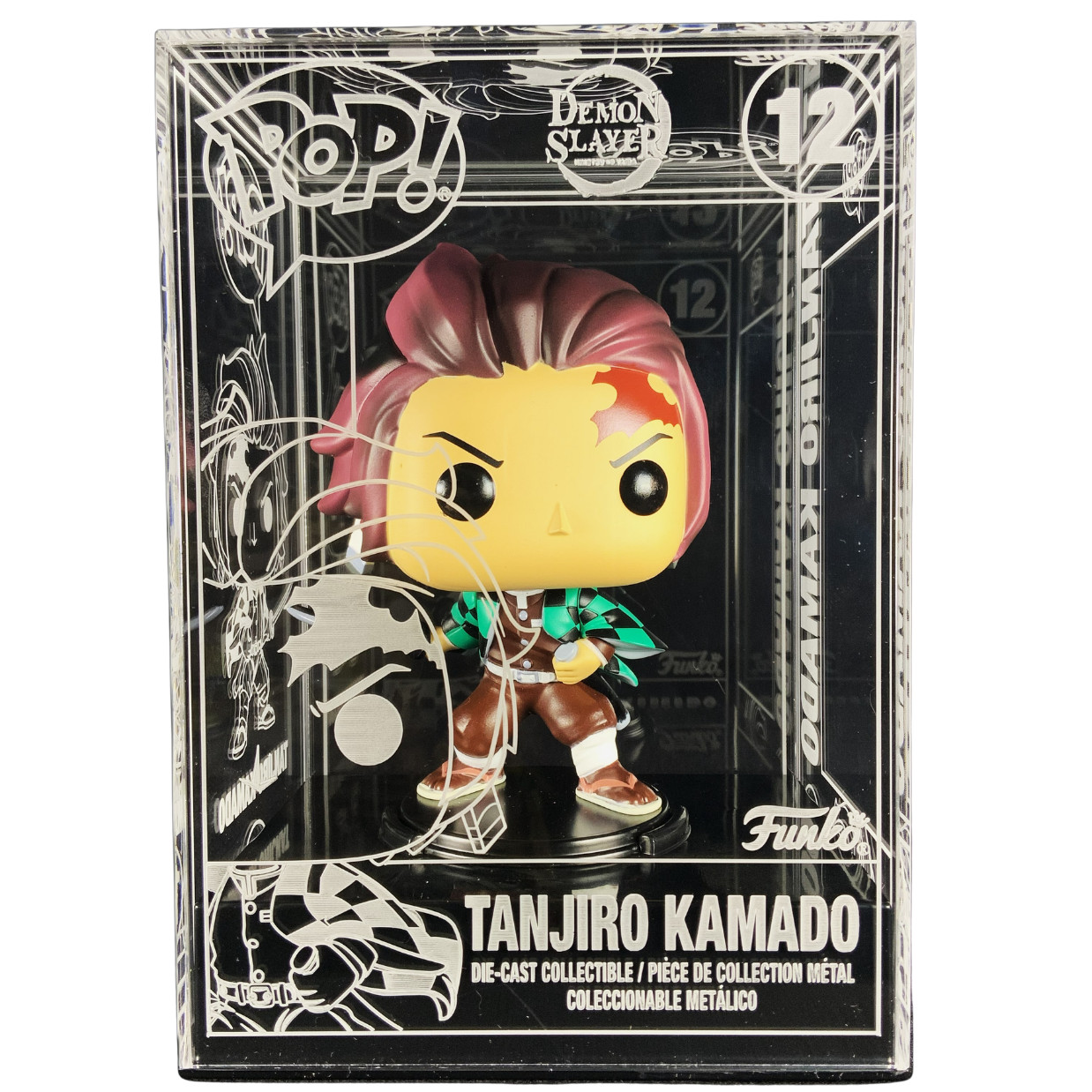Funko Pop Cave TANJIRO KAMADO DieCast DEMON SLAYER Infinity Castle WEB EXCLUSIVE