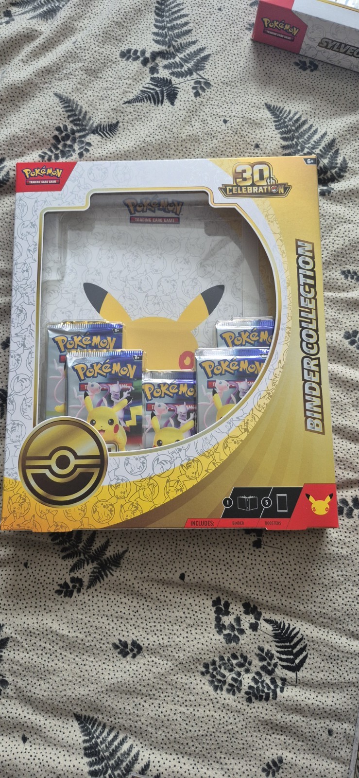 Pokemon 30th Celebration Binder Collection New Sealed Box