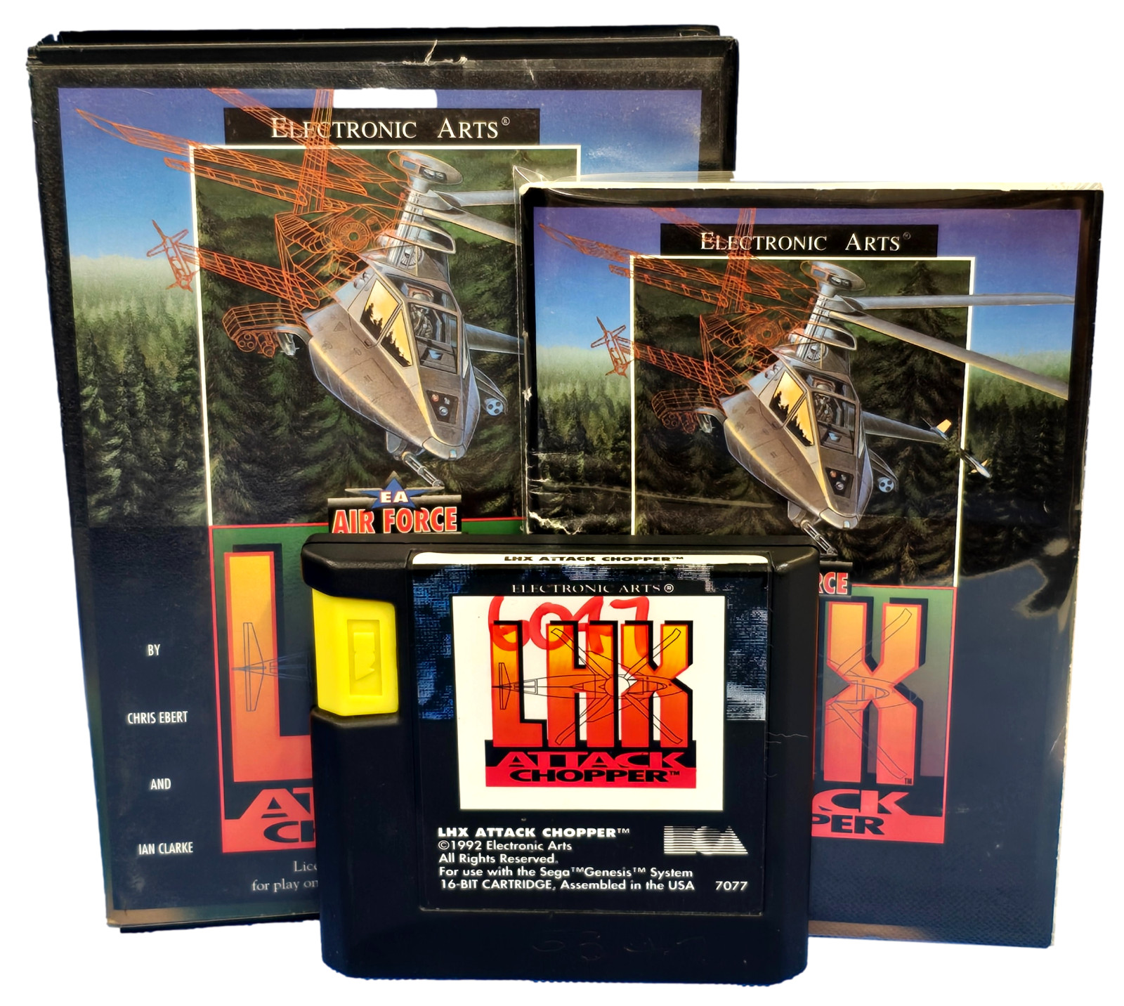 LHX Attack Chopper Sega Mega Drive *Complete*