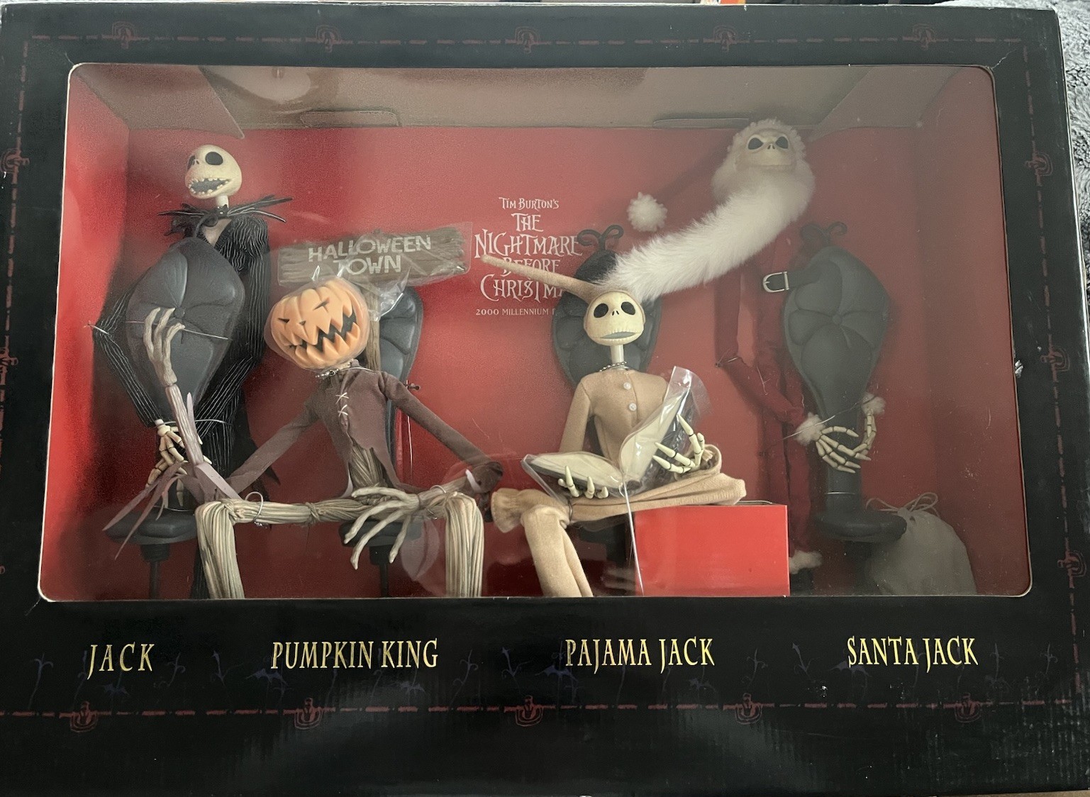 The Nightmare Before Christmas Millennium Edition Box Set 2000 Jack Skellington