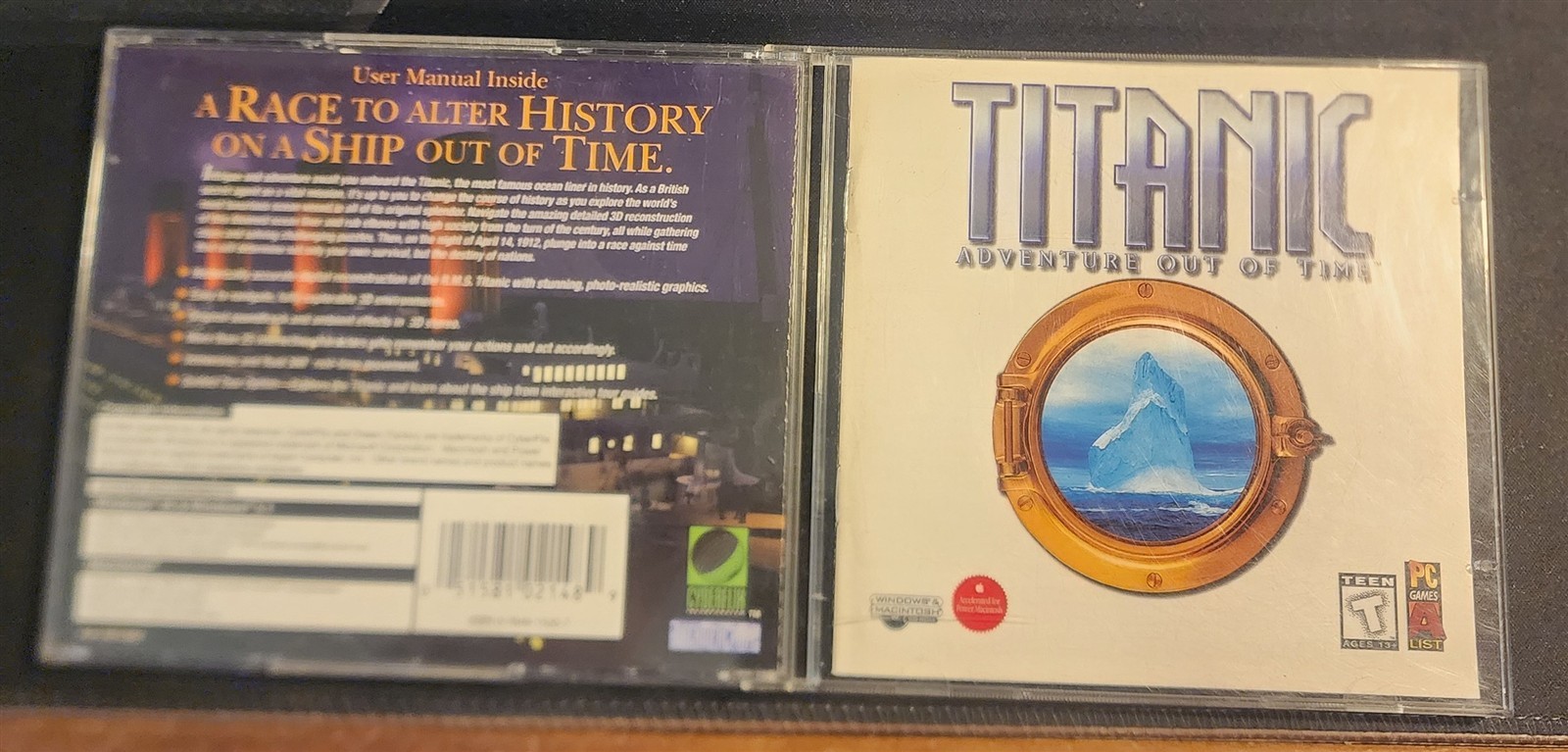 Titanic Adventure Out of Time PC Game 1996 Cyberflix Vintage Retro