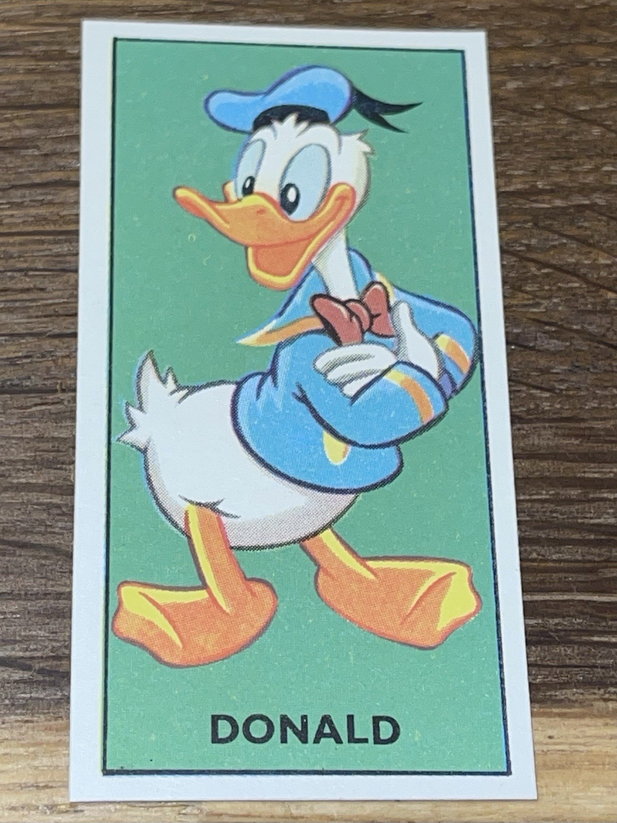 VINTAGE 1957 BARRATT & CO. LTD #8 DONALD DUCK WALT DISNEY CHARACTERS RARE