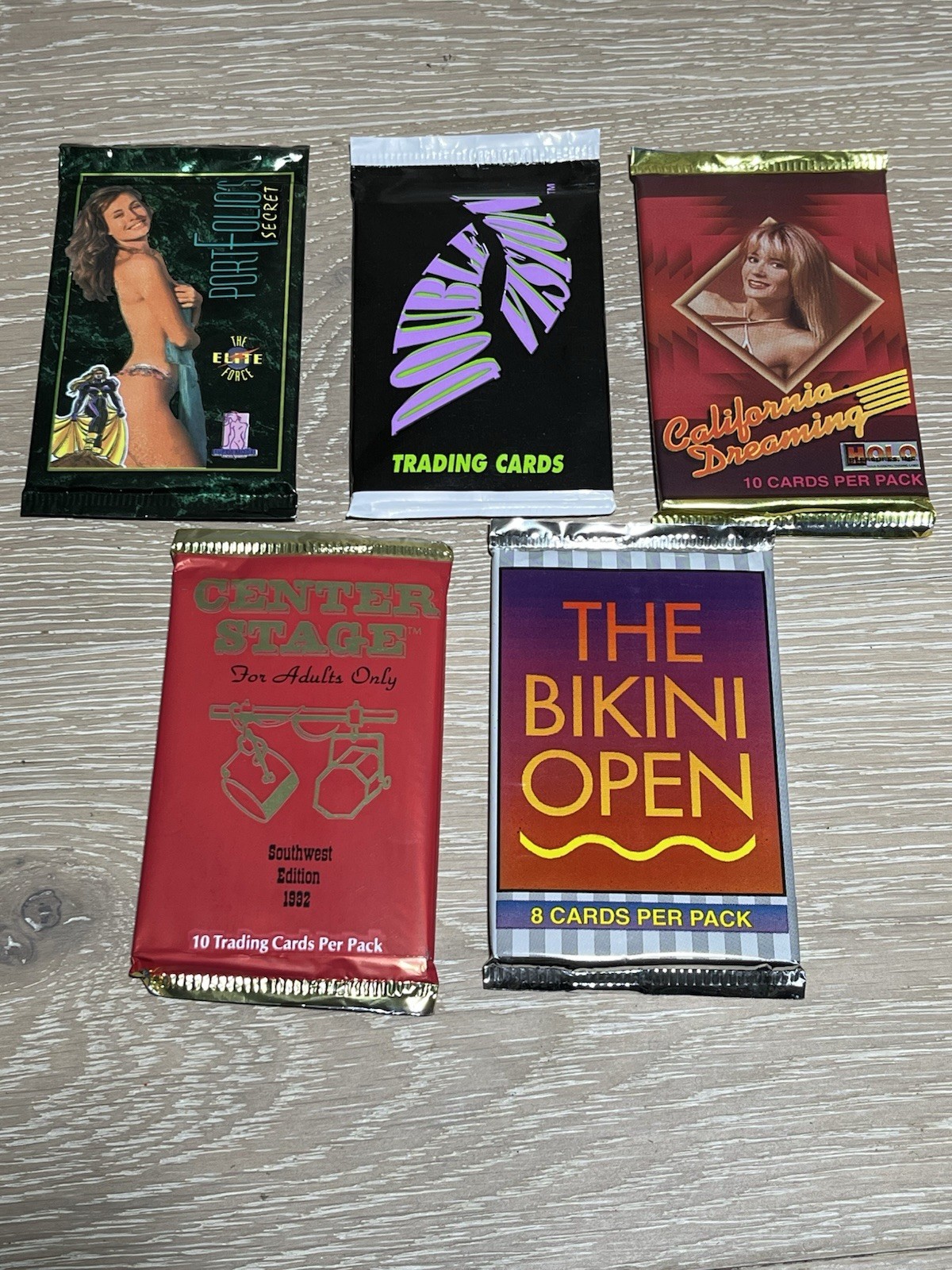 Center Stage Double Vision Bikini Open Porfolios Secret Dreaming Packs Lot