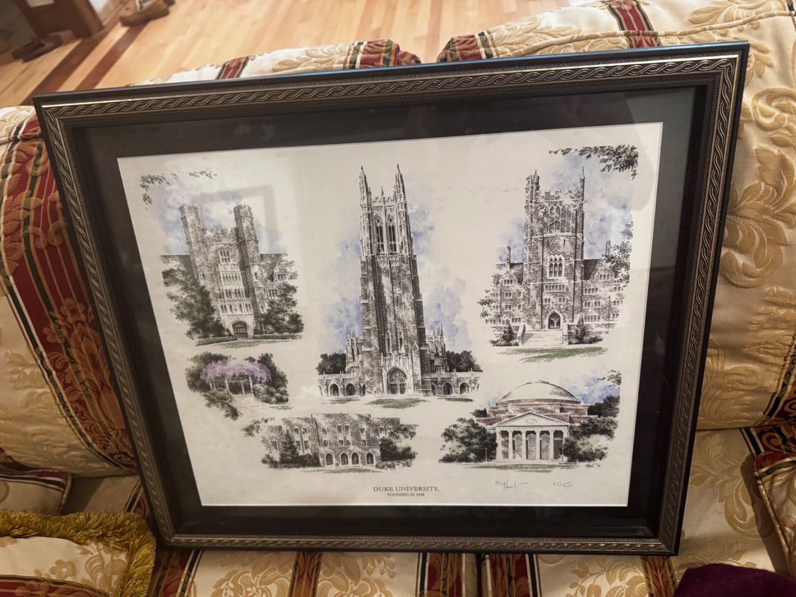 Duke University Artwork by Brian Hart Limited Edition