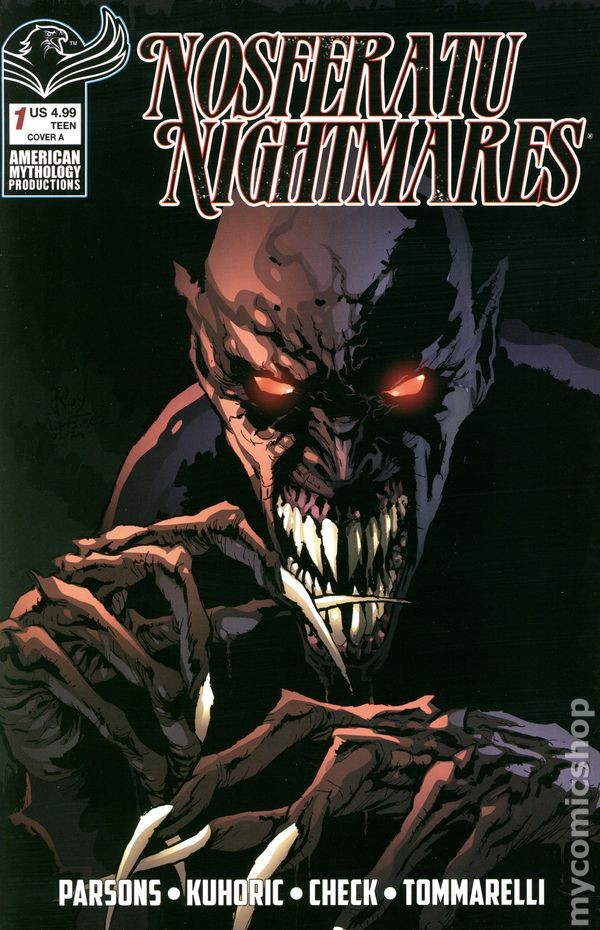 Nosferatu Nightmares 1A NM 2026 Stock Image