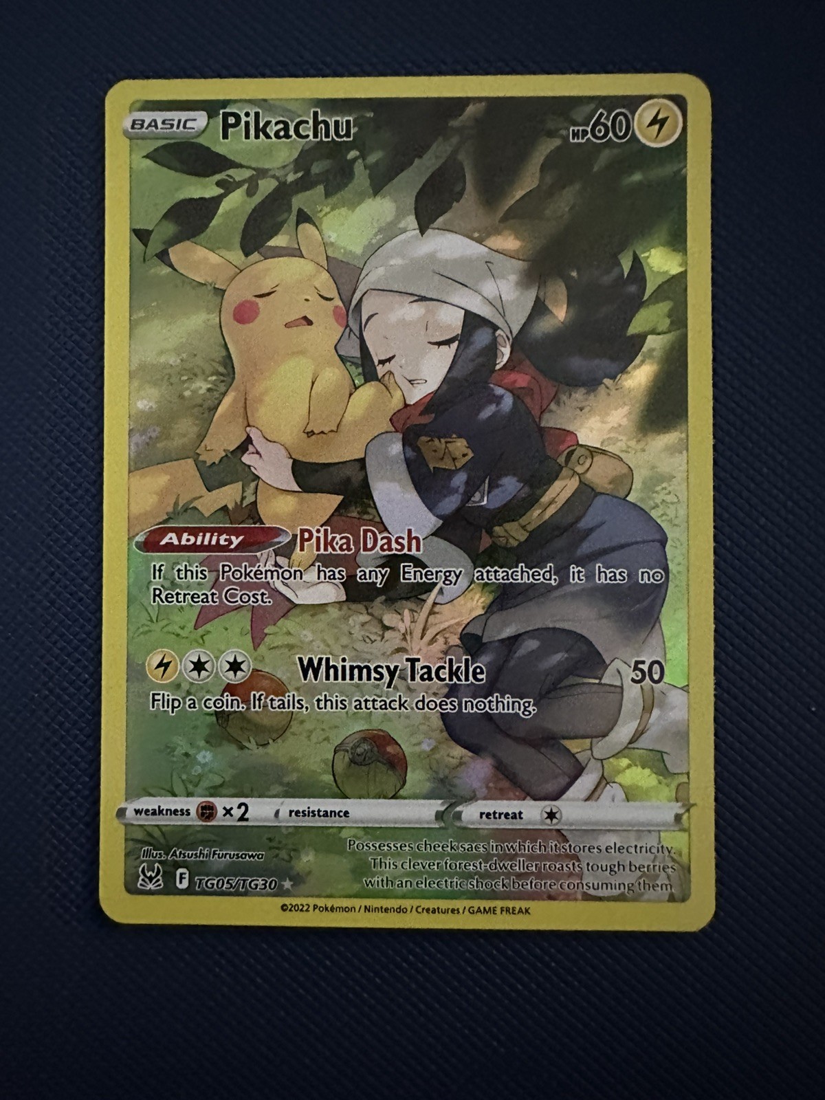Pokémon Pikachu TCG Lost Origin Trainer Gallery TG05/TG30