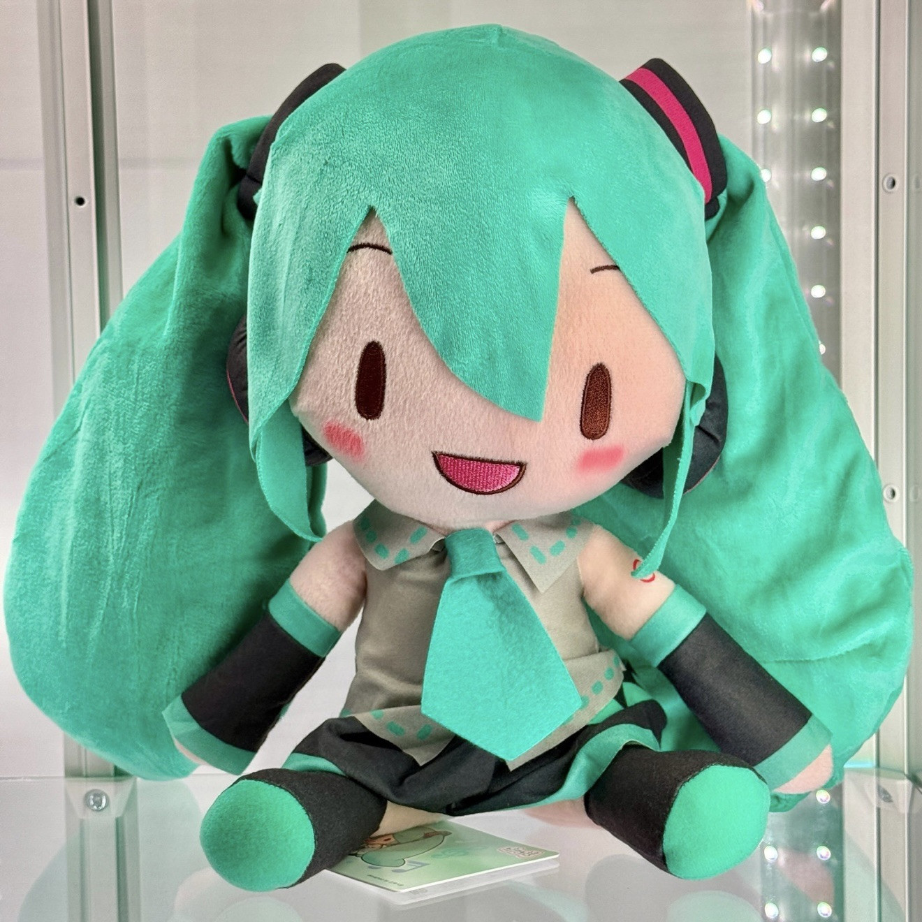 SEGA Hatsune Miku Fuwapuchi Plush 27cm Nuigurumi Plushie - USA SELLER