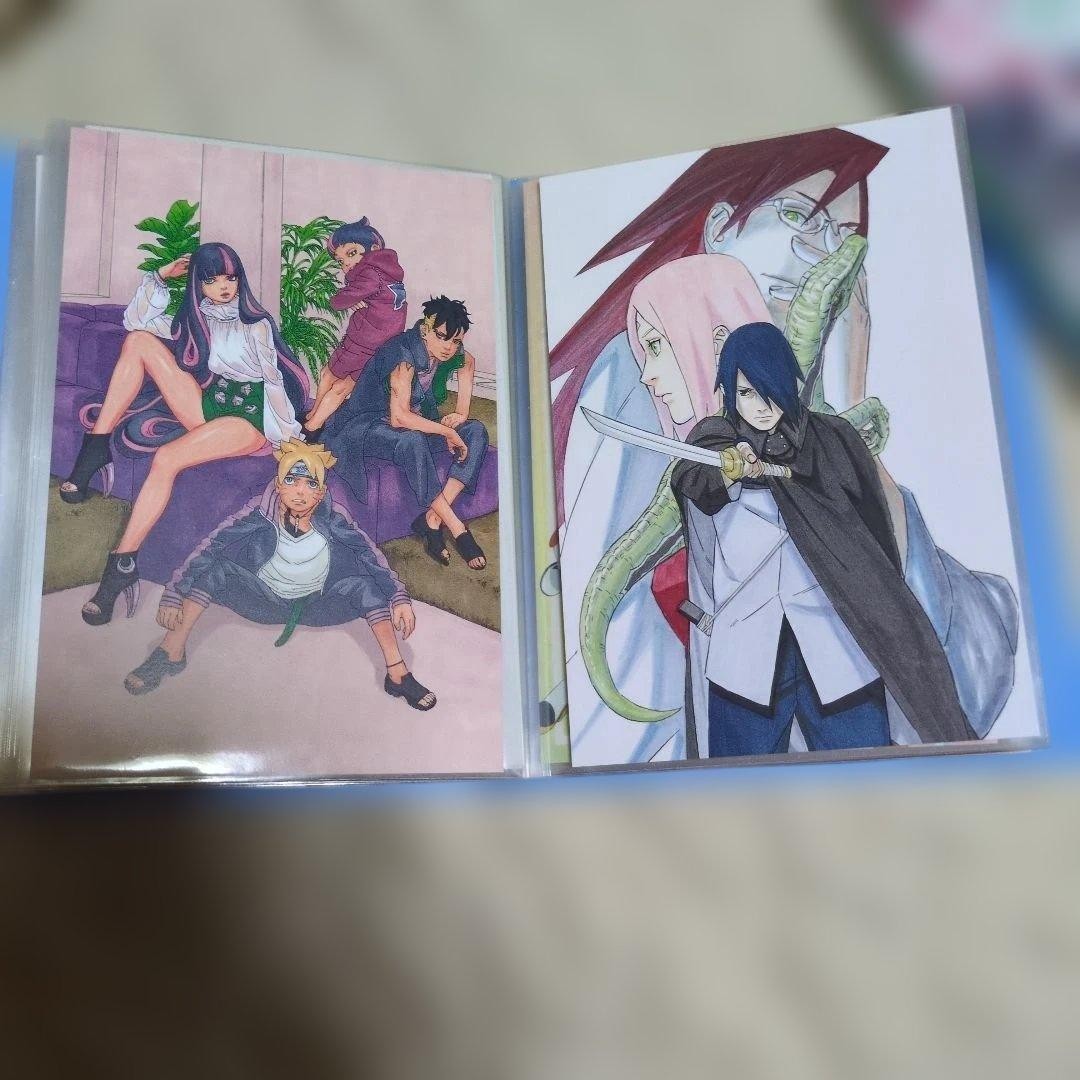 BORUTO Sasuke Retsuden NARUTO 2 postcards