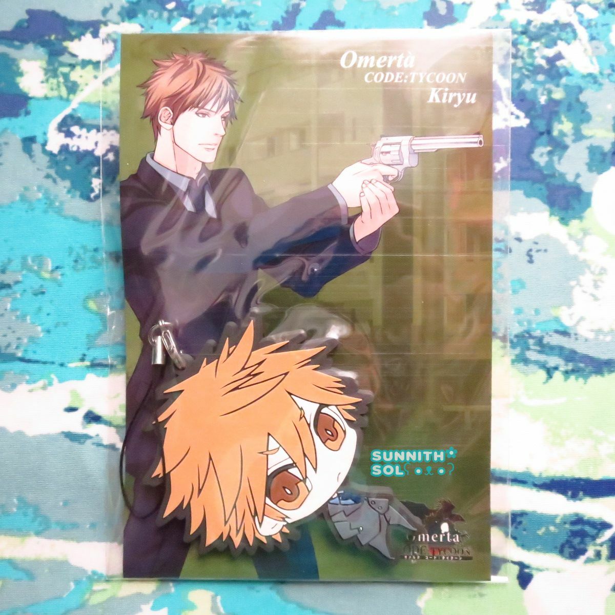 Omerta Chinmoku no Okite Code Tycoon Rubber Streap - Kiryuu Tachibana Toono Luka