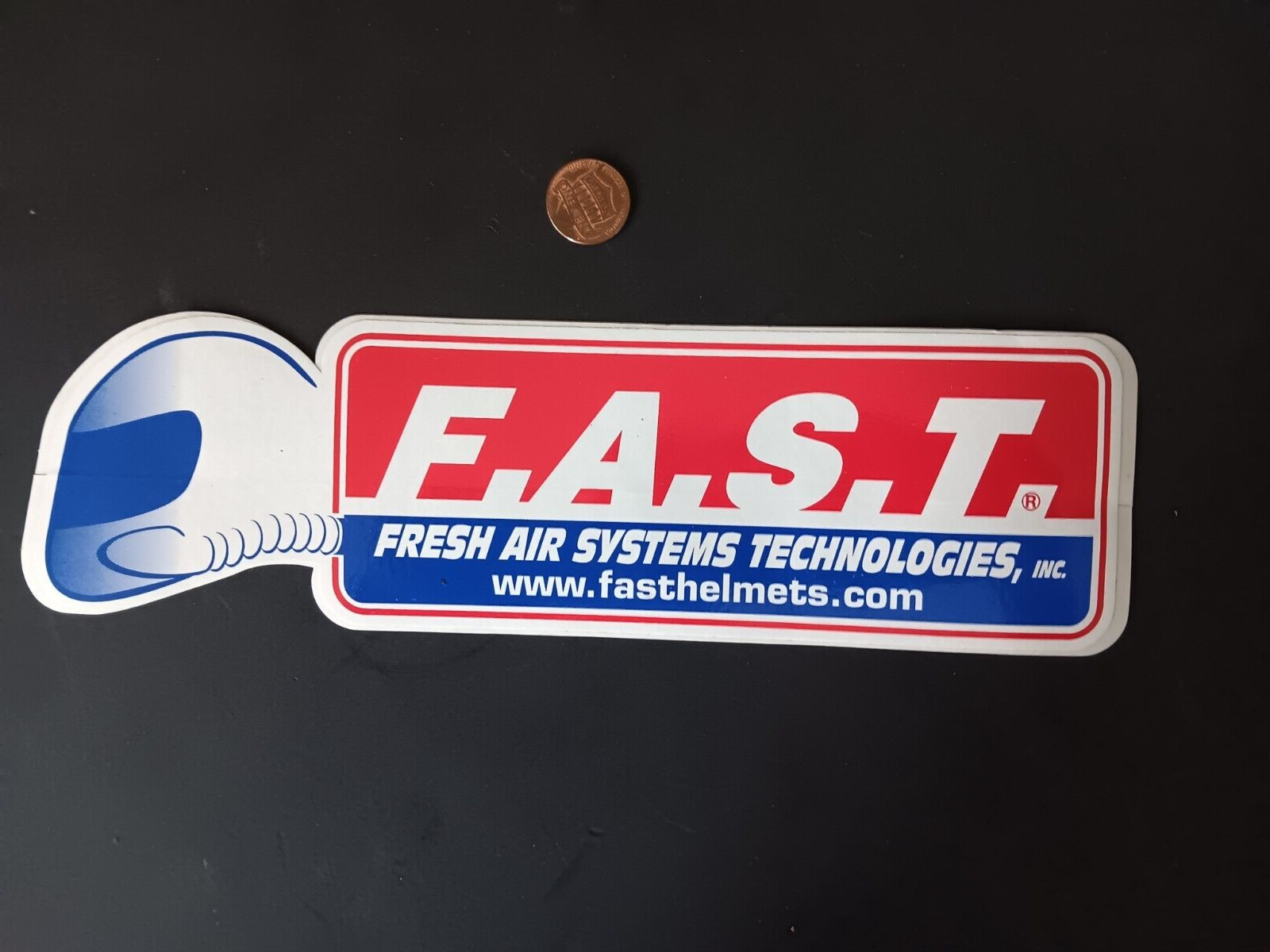 VINTAGE FAST Sticker Decal  ORIGINAL old stock