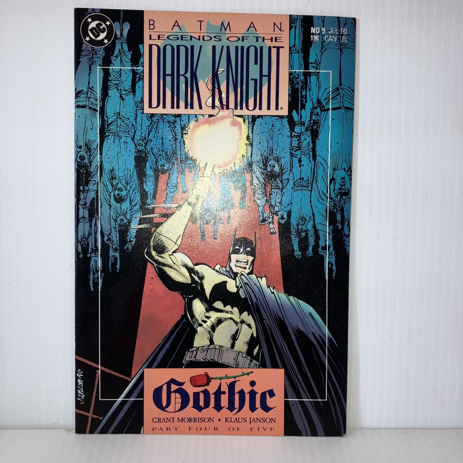 Batman Legends of the Dark Knight #9 DC Comics Gothic Grant Morrison 1990