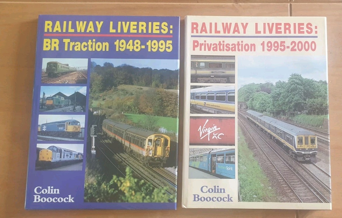 Railway Liveries BR Traction 1948-1995 & Privatisation 1995-2000 Books