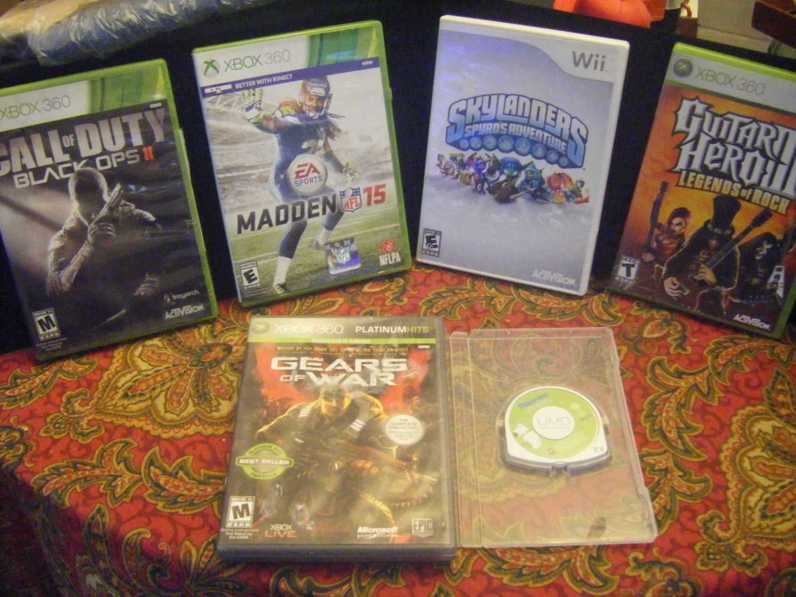 1 PSP Family Guy Video Game PLUS 5 OTHER GAME SEE PICS