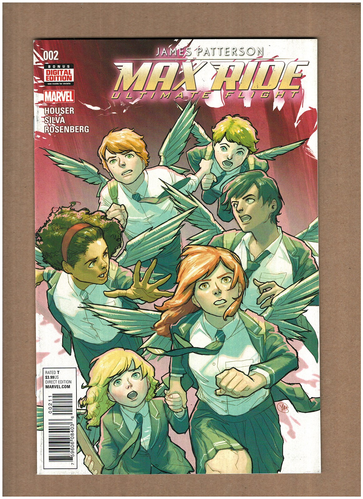 Max Ride: Ultimate Flight #2 Marvel Comics 2016 Jody Houser VF/NM 9.0