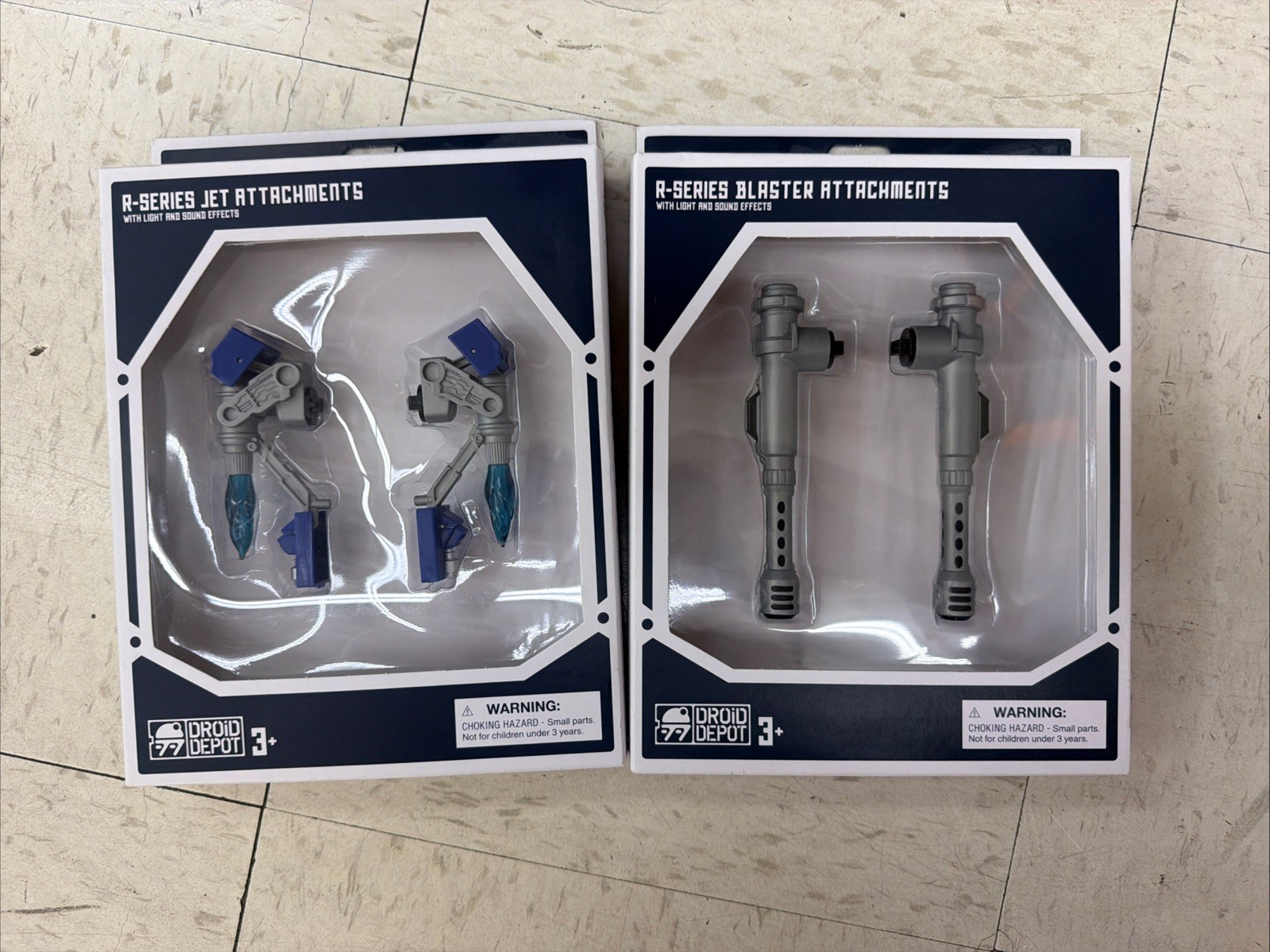 R-SERIES Accessory Set Custom RC Droid Star Wars Disney Jet Attachment & Blaster