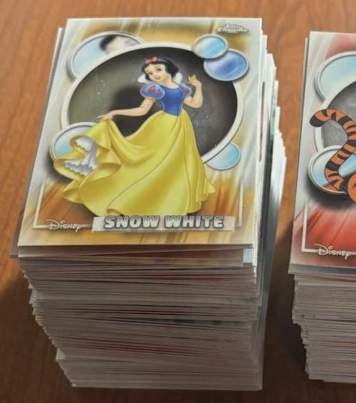 2026 Topps Chrome Disney Complete Base Set #1-200