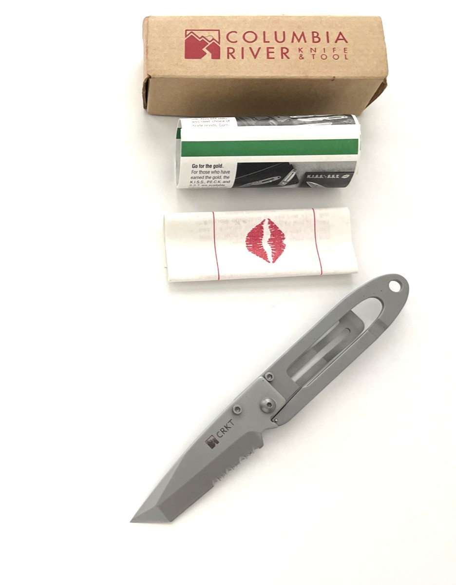 CRKT 5710 Sampson\'s K.I.S.S. Folding Knife 2.75\