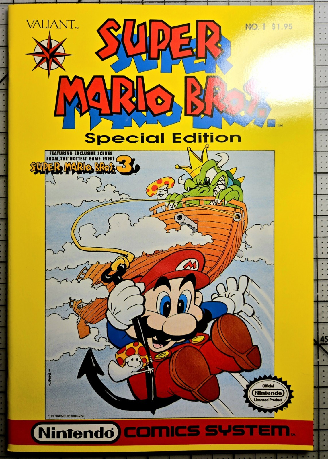 Valiant Super Mario Bros. Special Edition #1 (1990) Nintendo Comics System