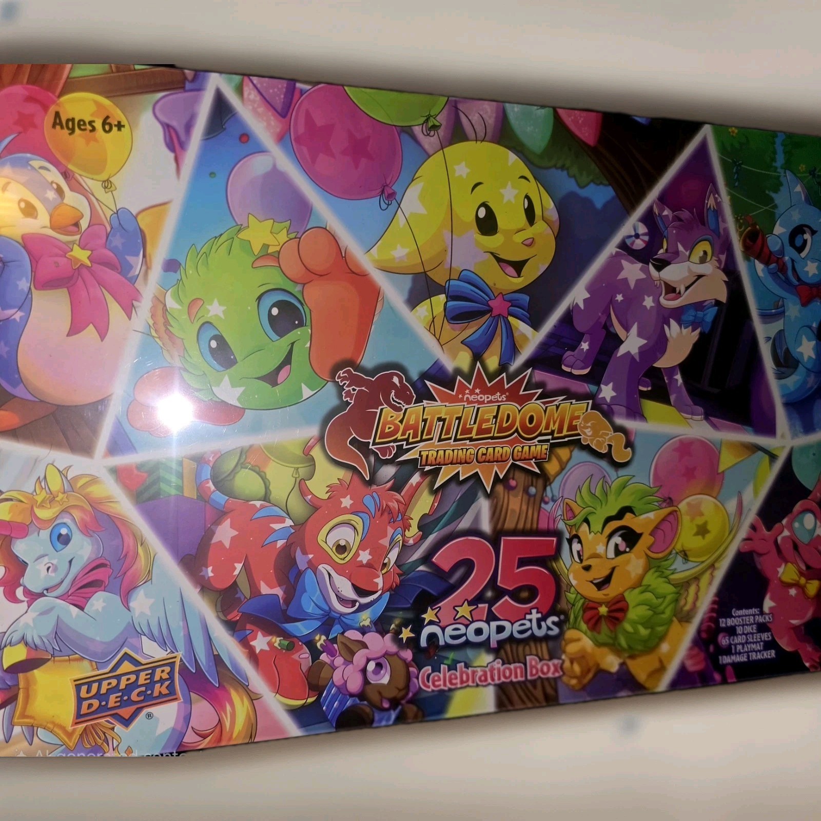 Neopets 25th Celebration Battledome Set Factory Sealed  🇺🇸 Rare Hard To Find