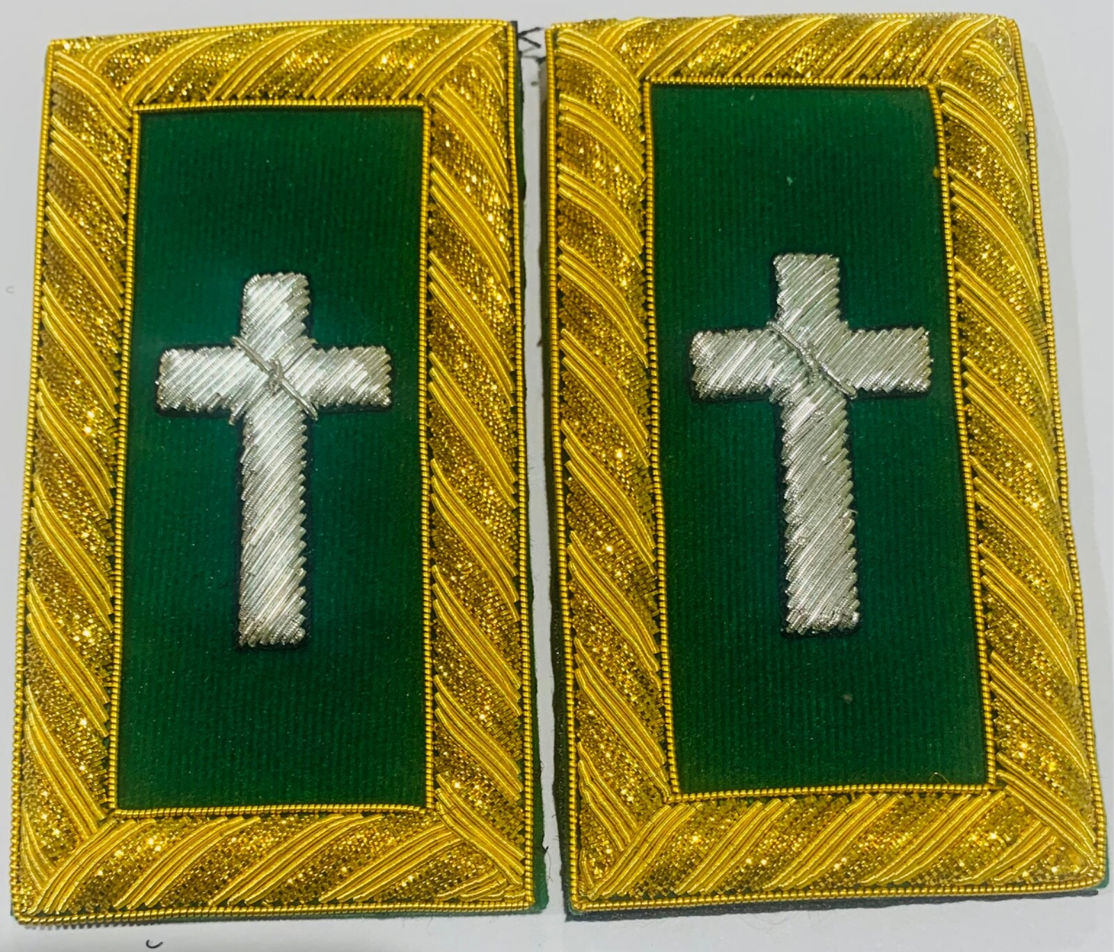 Ebay Store COMMANDER KNIGHTS TEMPLE SHOULDER straps - BULLION