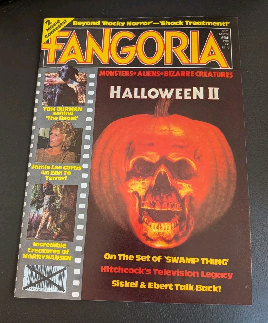 Fangoria Magazine Issue #15 (1981) Horror, Monsters, Halloween 2
