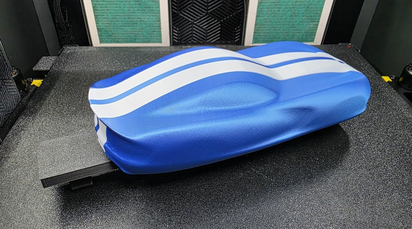 Dodge Viper Speed Form replica for dealer display GTS Stripes 3d printed