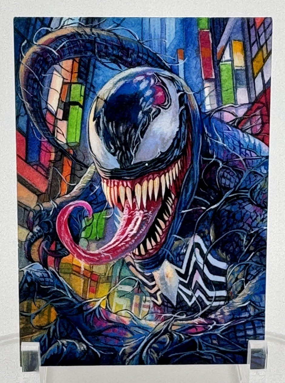 GGC Studio Marvel Venom Artist Hand Drawn Sketch Card 1/1 ACEO ORIGINAL  ART