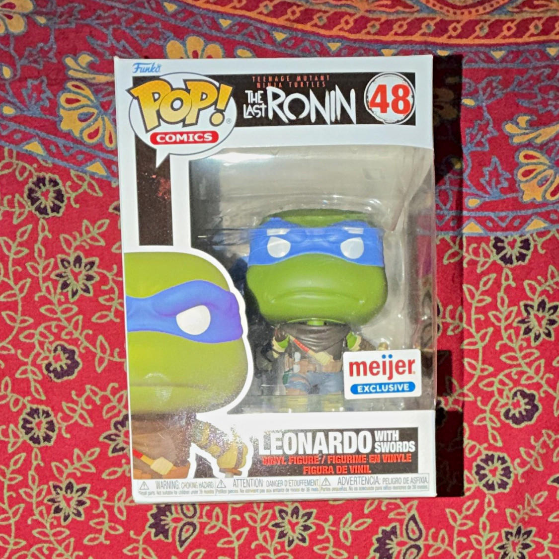 Funko Pop Comics TMNT The Last Ronin Leonardo with Swords #48 Exclusive