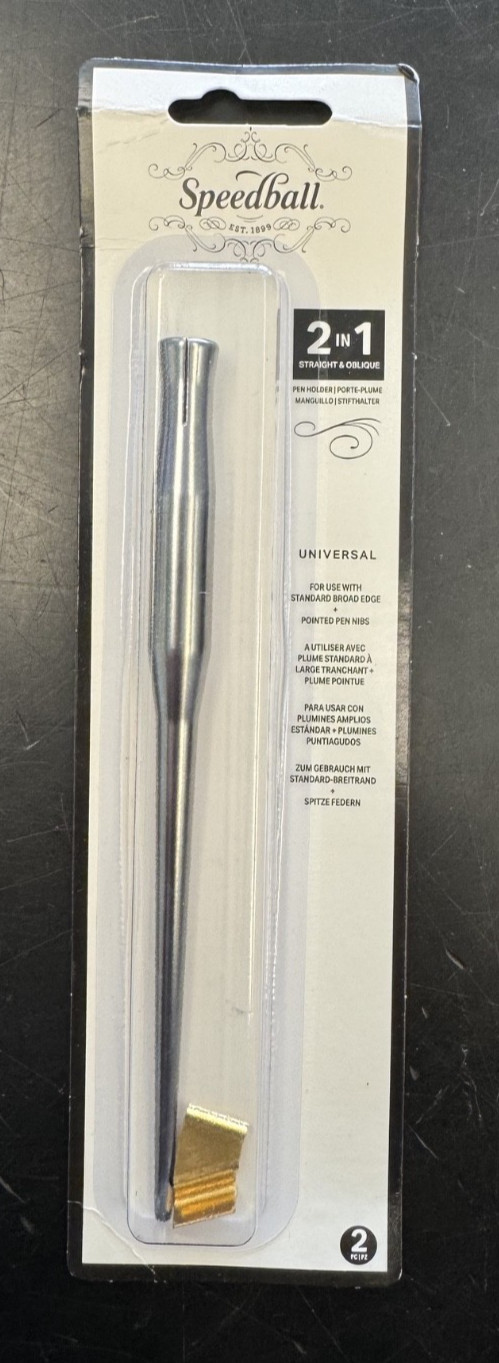 Speedball 2-in-1 Pen Holder - Gunmetal
