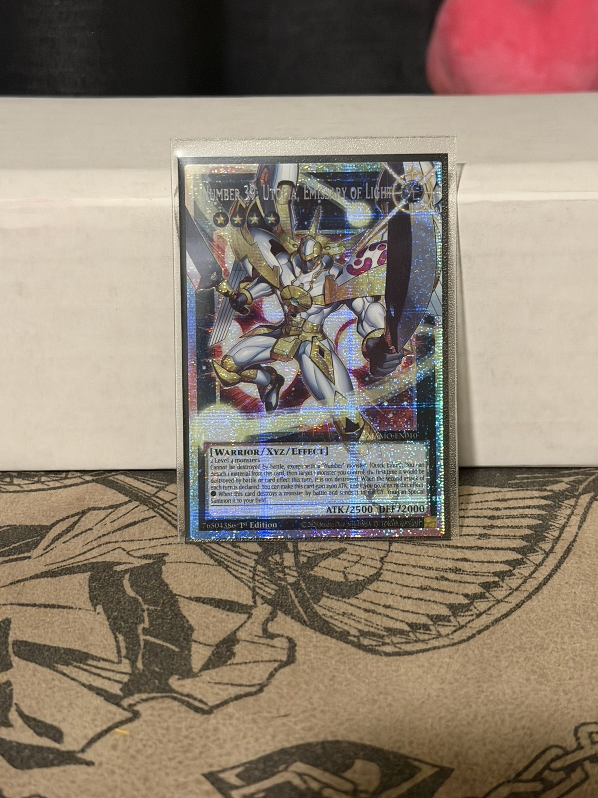 YU-GI-OH Number 39: Utopia Emissary of Light STARLIGHT OVERFRAME MAMO-EN010