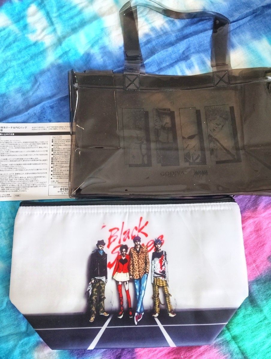 GODIVA x NANA Insulated Pouch & Tote Bag Set of 2 JAPAN FS