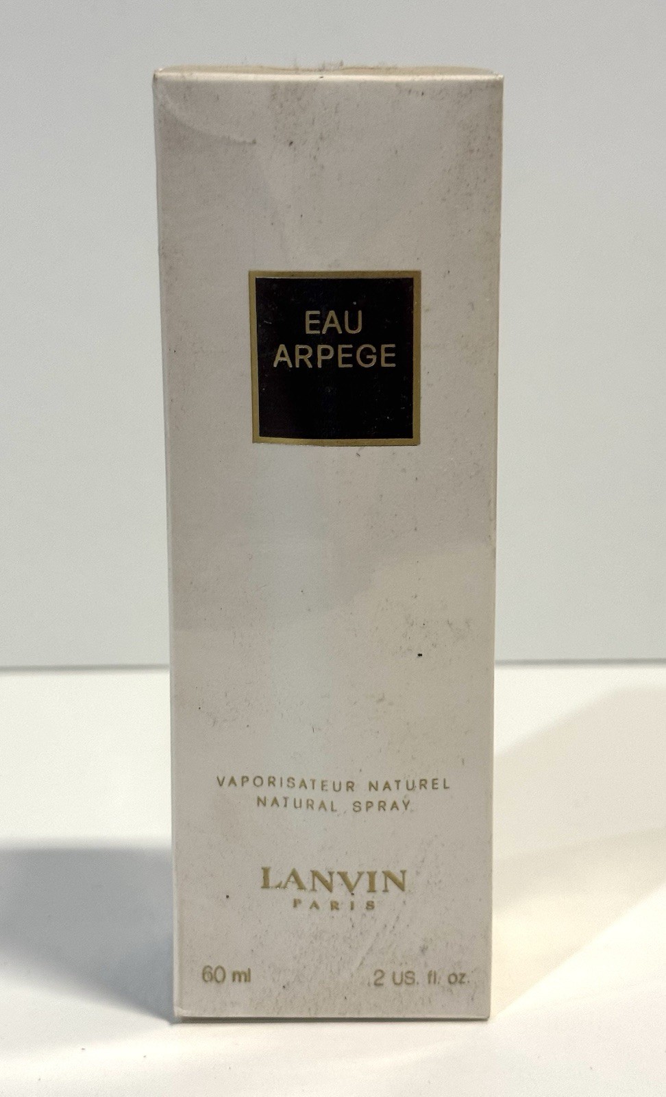 Vintage Lanvin Paris Eau Arpege Natural Spray 60ml 2oz France Sealed In Box