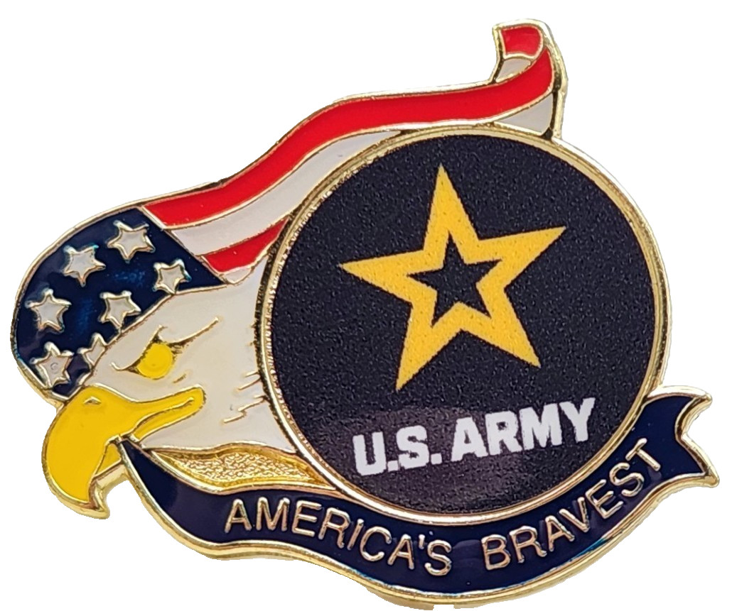 United States Army America’s Bravest Lapel Pin (Officially Licensed Product)
