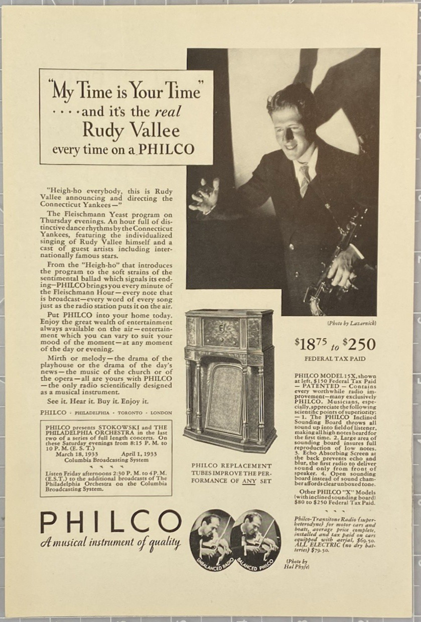 Philco Radio \