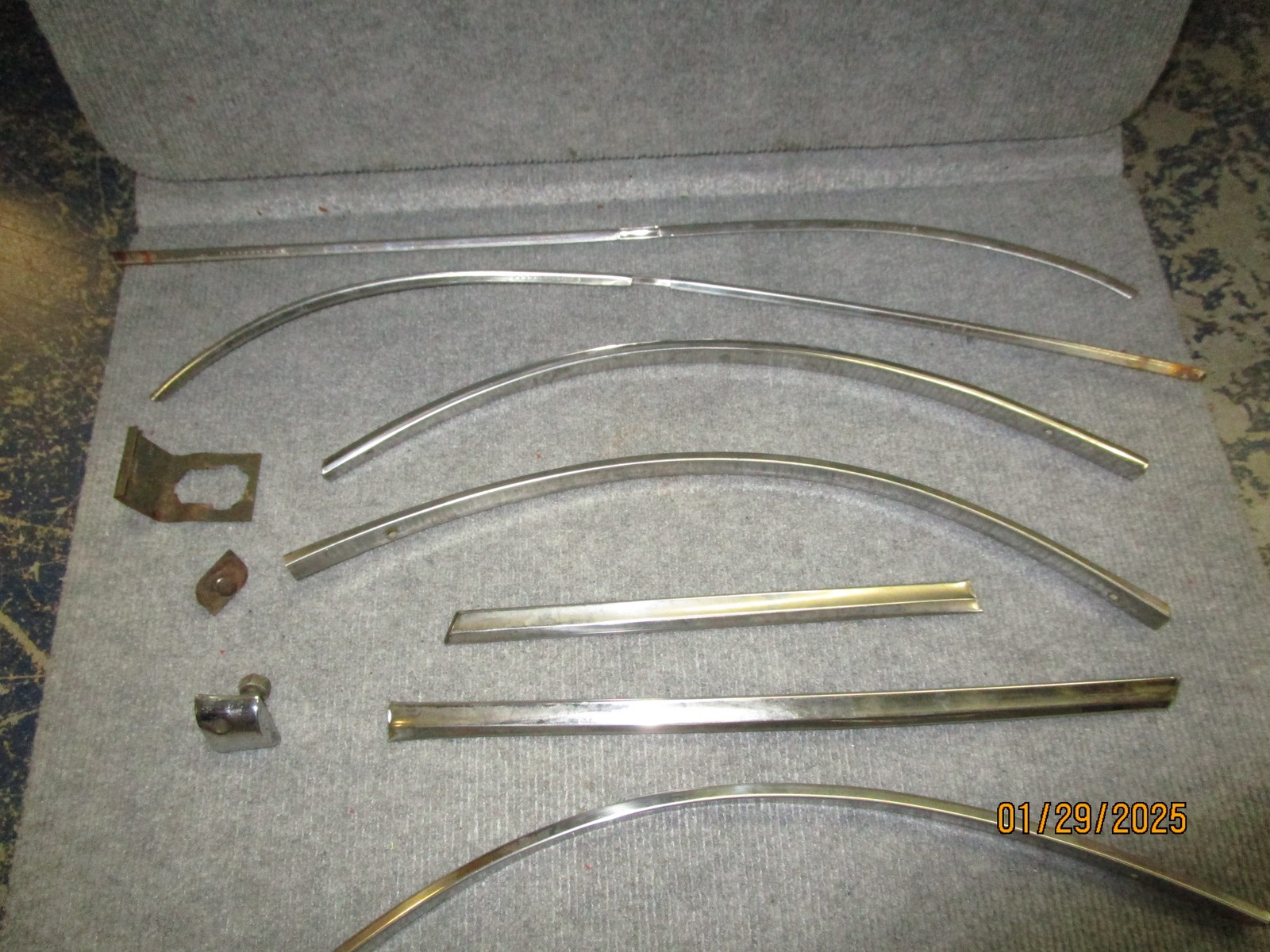 Vintage 1957 Chevrolet Corvette Misc Trim Pieces