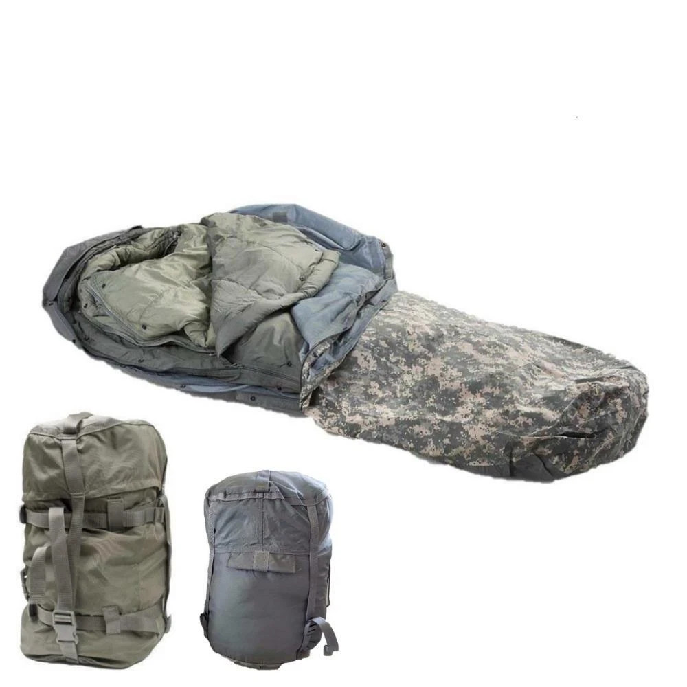 USGI MSS Modular Sleep System 5 Piece ACU Bags are in VGC