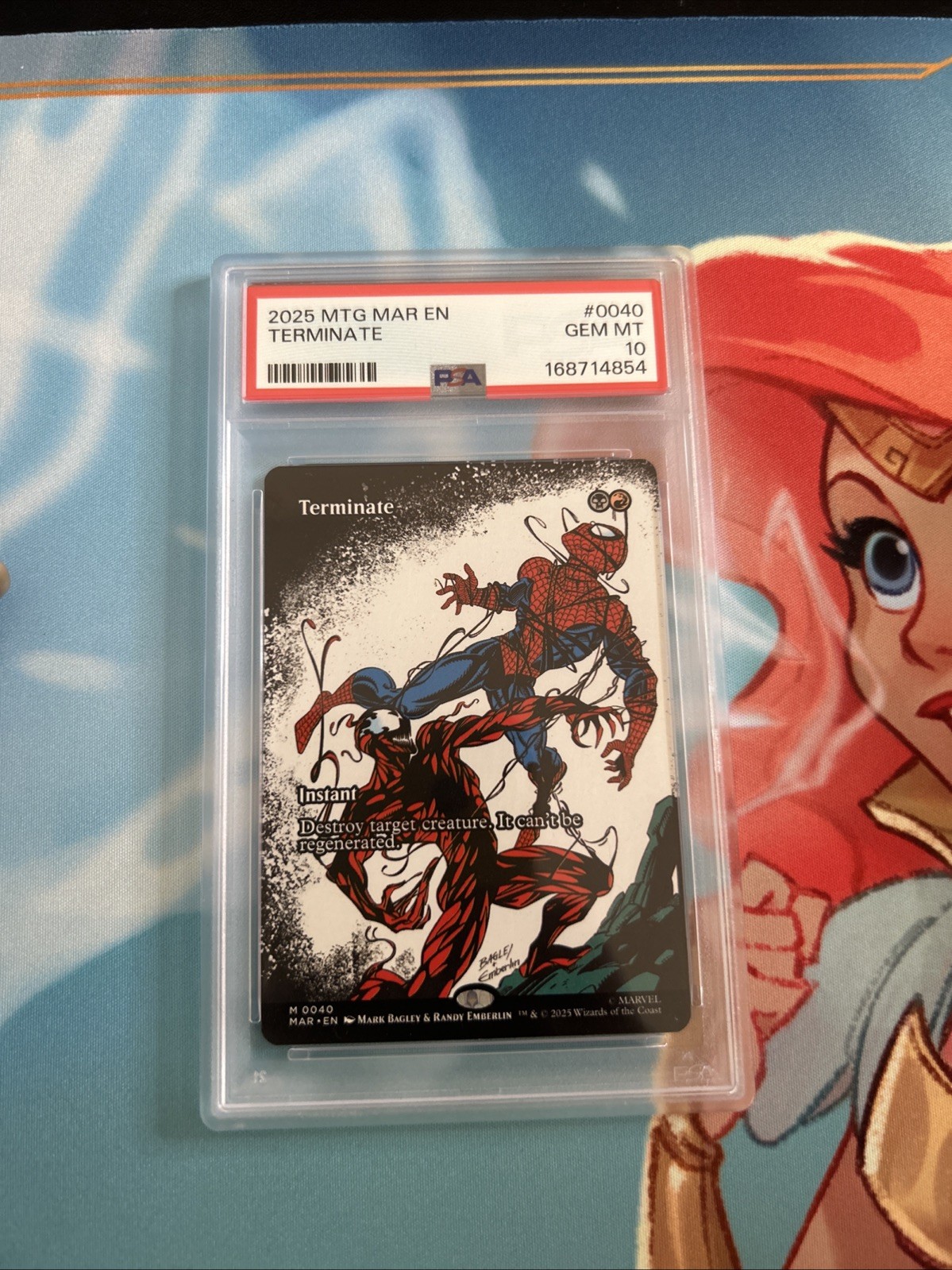 2025 MTG Spider-Man - Source Material #M0040 - Terminate - PSA 10