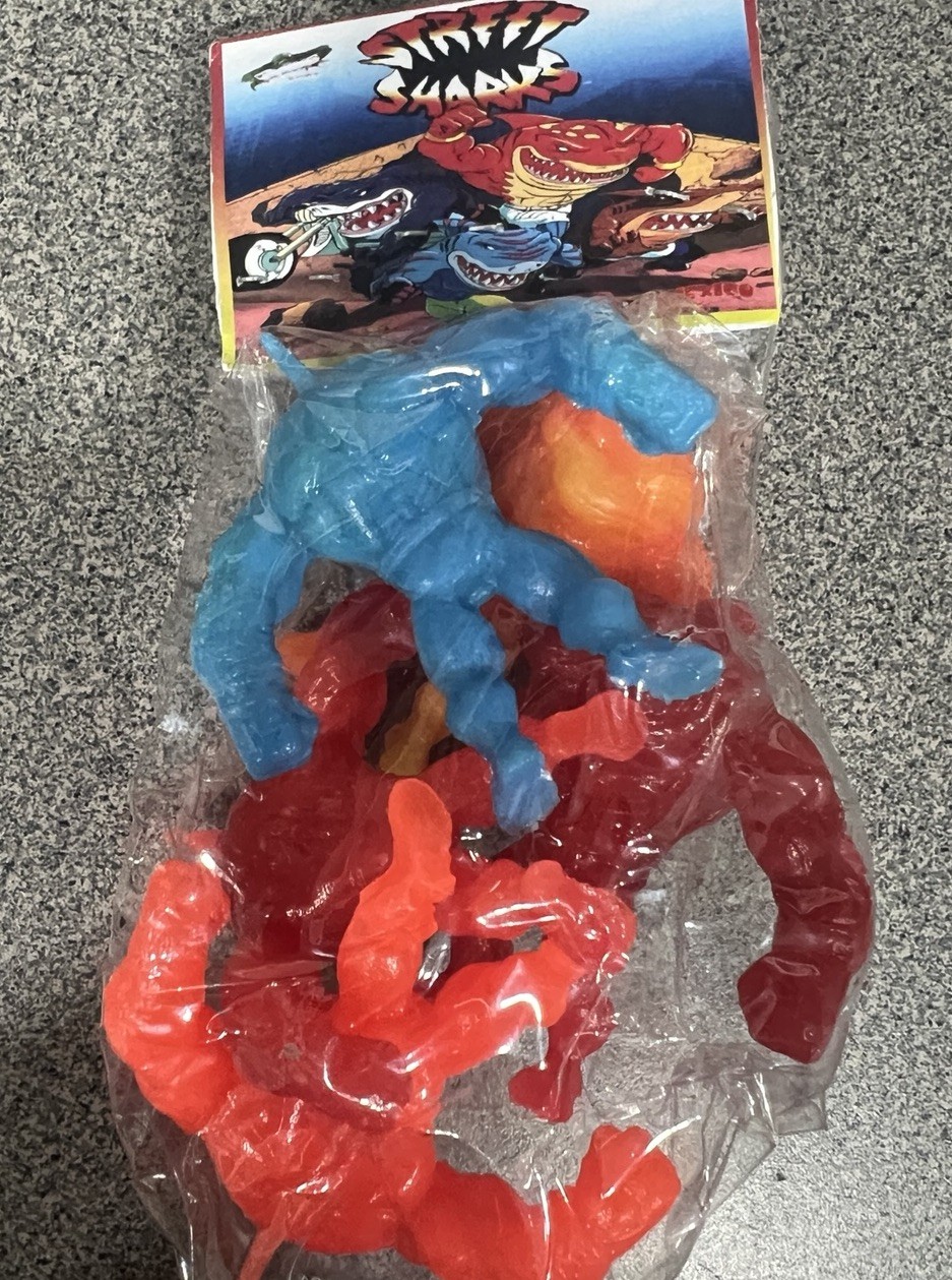 Mexico KO - Street Sharks multi-pack (color) in Original Unopened Packaging