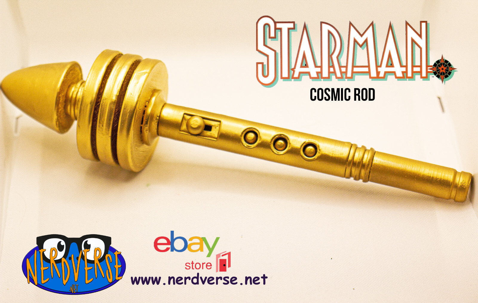 Starman Cosmic Rod JSA Justice Society Prop