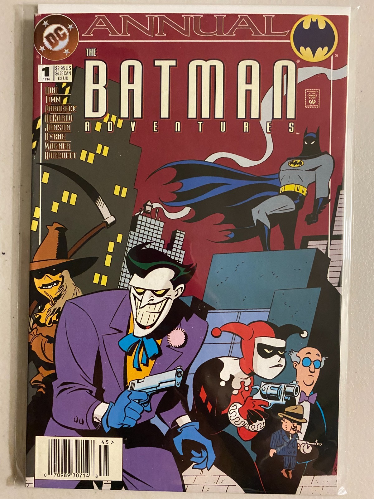 Batman Adventures Annual #1 newsstand 6.0 (1994)