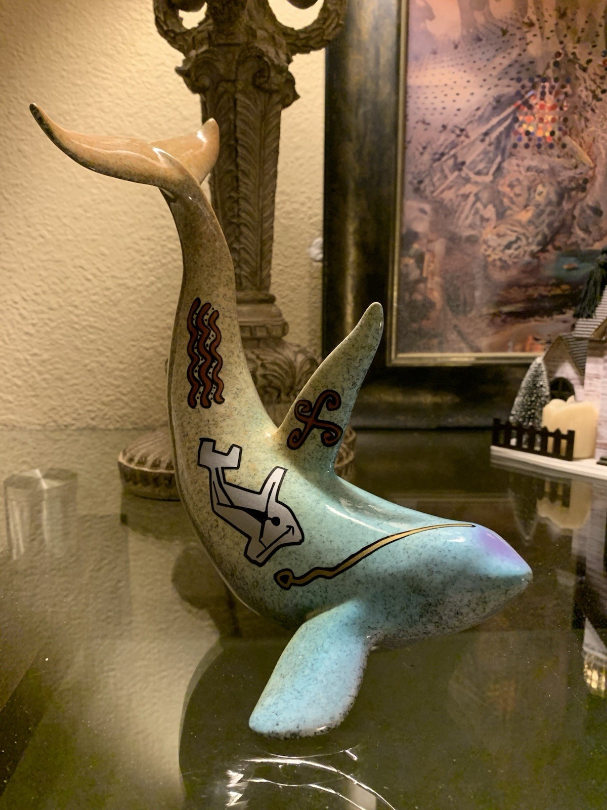 Primal Visions - Porcelain Blue Whale Sculpture by Kitty Cantell