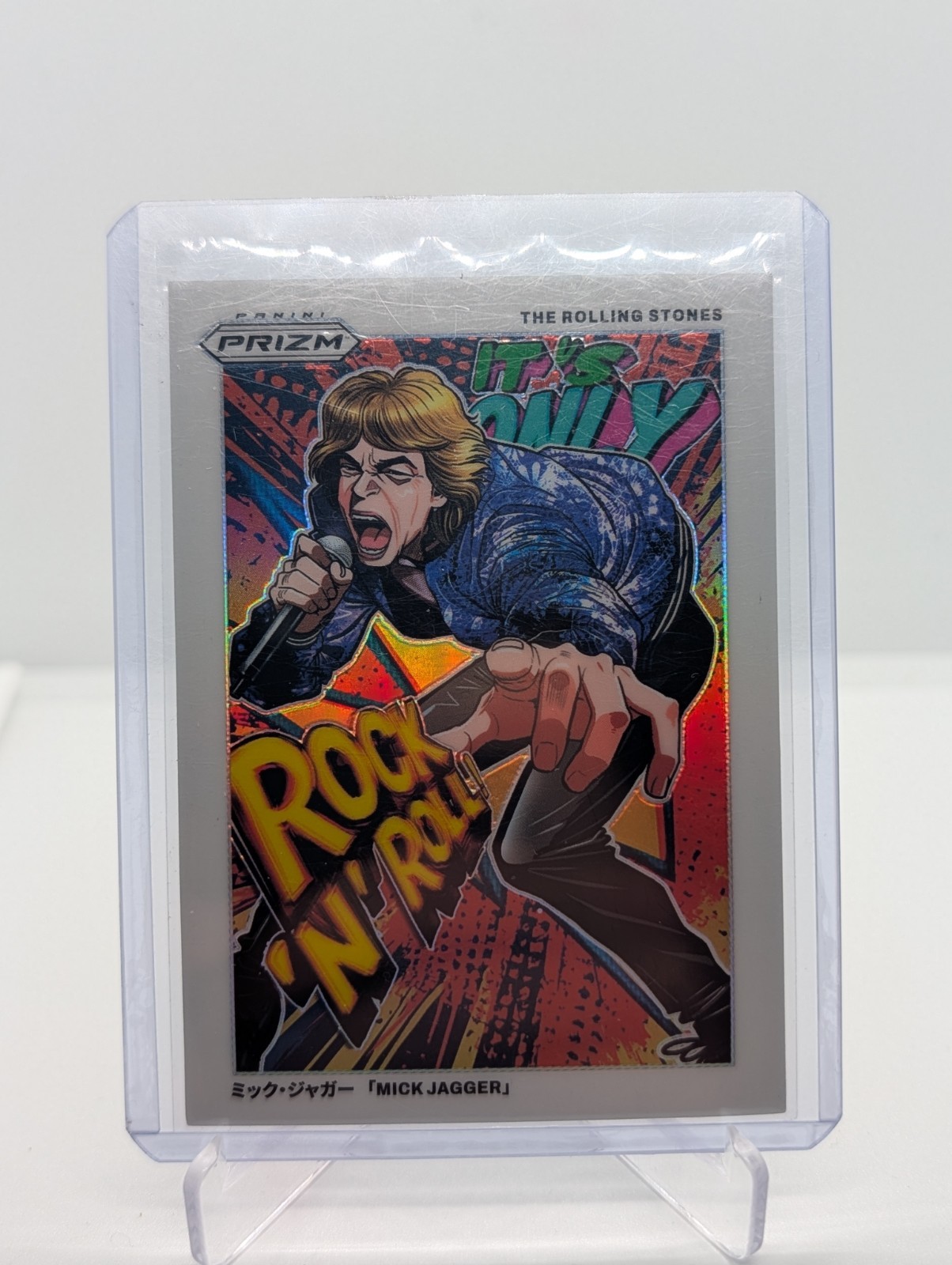 2025 Mick Jagger Panini Prizm Manga